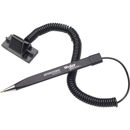 Mmf Coil Pen, Security Ink, Scabbard Base, Black Barrel/BK Ink PK MMF25828604